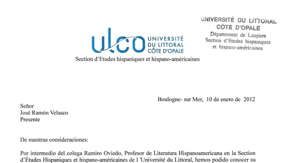 Invitación internacional Paris Francia.